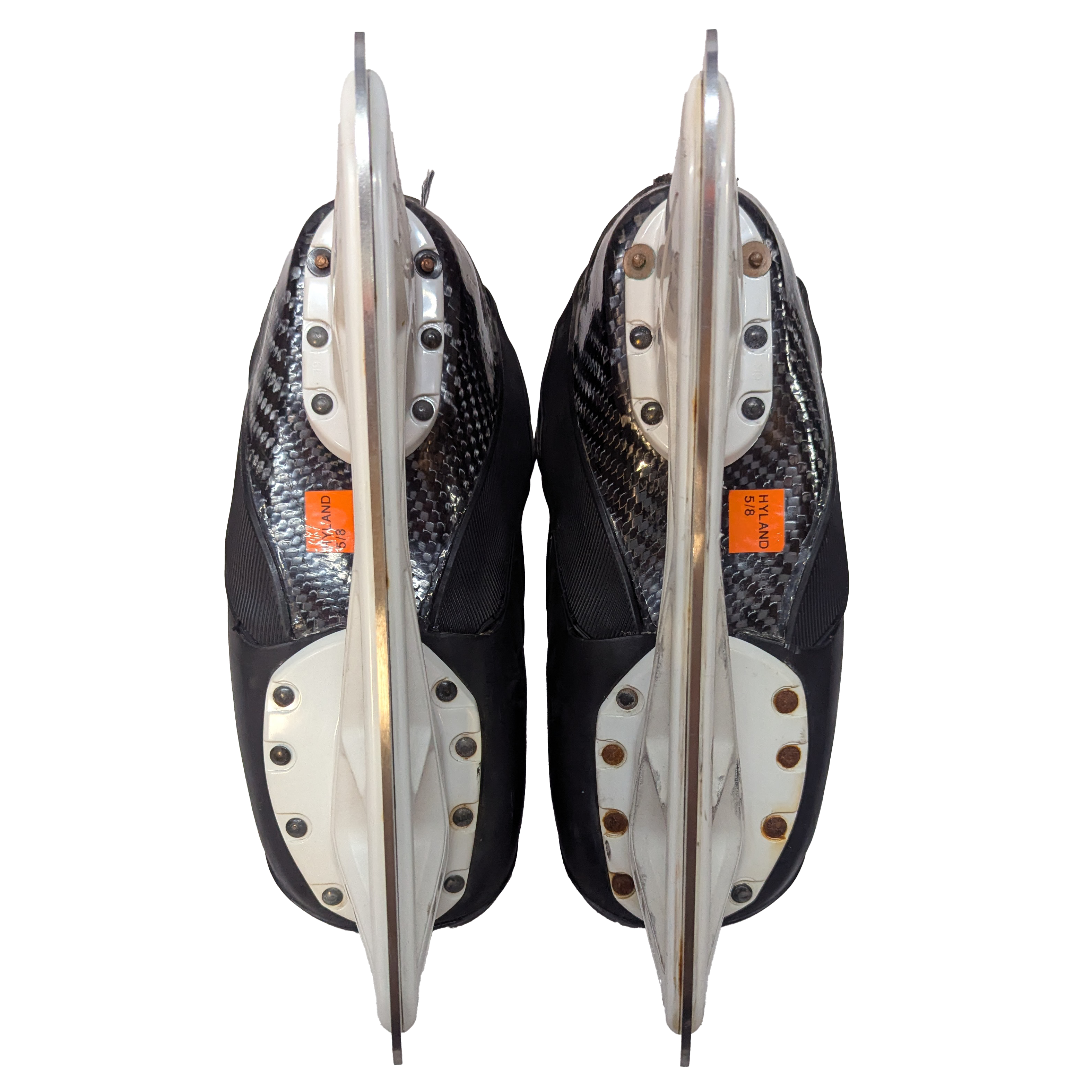 True Custom - Patins de gardien de but de hockey NCAA Pro Stock d'occasion - Taille 6